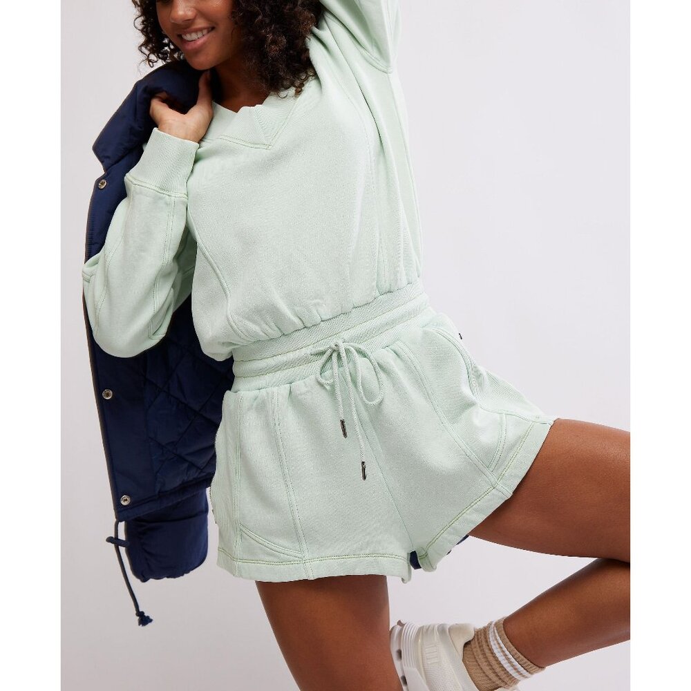 NWOT FP Movement by Free People Light Green Romper